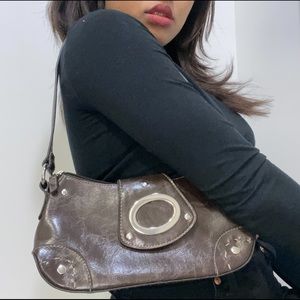 LEATHER SHOULDER BAG